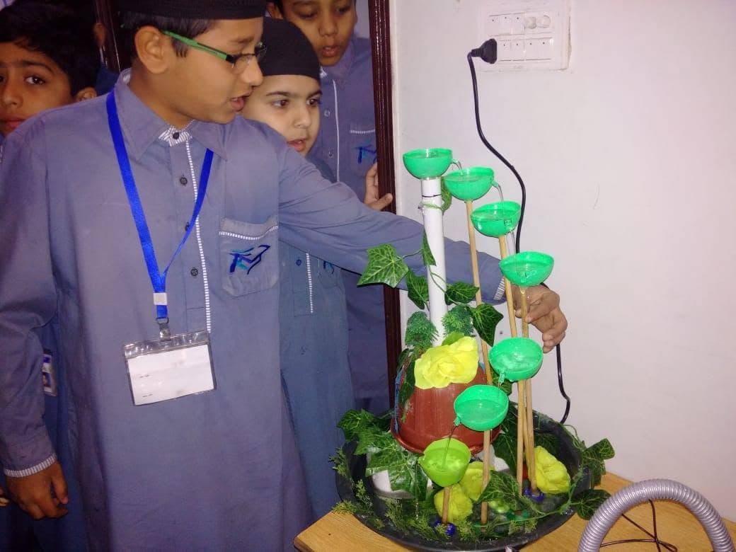 Students in class at The Eemaan Academy